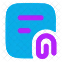 Document Attachment  Icon
