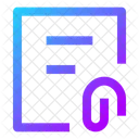 Document Attachment Document Attachment Icon
