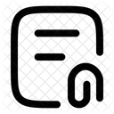 Document Attachment  Icon