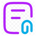 Document Attachment  Icon