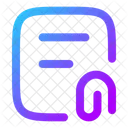 Document Attachment Document Attachment Icon