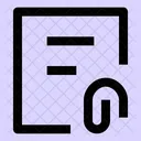 Document Attachment  Icon