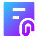 Document Attachment  Icon