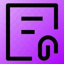 Document Attachment  Icon