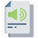 Document audio  Icône