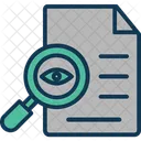 Document Audit Document Checking File Auditing Icon