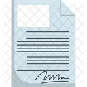 Document Feuille Papier Icône