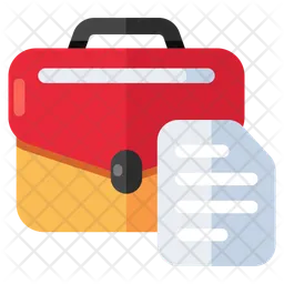 Document Bag  Icon