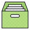 Document Box Document Extension Icon