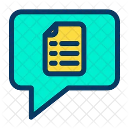 Document Chat  Icon