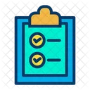 Clipboard Document Checklist Icon