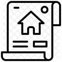 Propriete Document Entreprise Icône