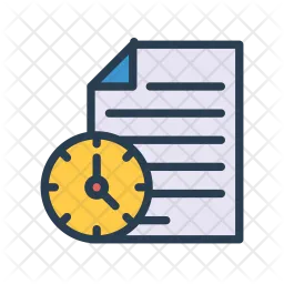 Document deadline  Icon