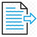 Document d'exportation  Icône