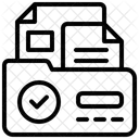 Dossier de documents  Icône