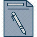 Document Edit Document Edit Icon