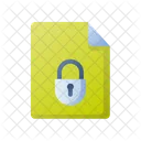 Document Encrypted  Icon
