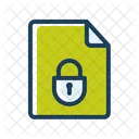 Document Encrypted  Icon