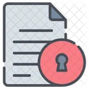 Document Encryption Data Security Icon