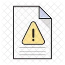 Caution File Alert Icon