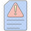 Document Error  Icon