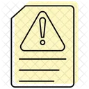 Document Error  Icon