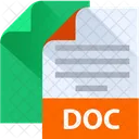 Document File Doc File File Format Icon