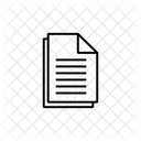 Document File  Icon