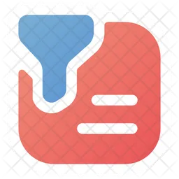 Document Filter  Icon
