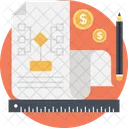 Document financier  Icon