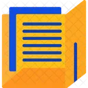 Document Folder File Organization Icon