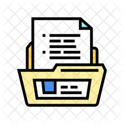 Document Folder  Icon