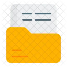 Document Folder  Icon