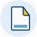 Document Footer File Footer Footer Icon