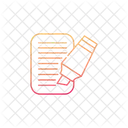 Document Highlighter Highlighter Document Icon