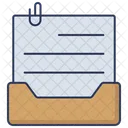 Document Holder Paper Clip Attach Page Icon
