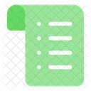 Document Checklist Invoice Icon