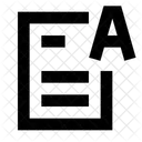 Document College Examination Icon