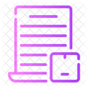 Document Criteria Shipment Icon