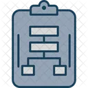 Document Flowchart Page Icon