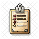 Document List Checklist Icon
