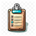 Document List Checklist Icon