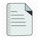 Document Icon Document Paper Icon