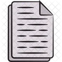 File Paper Data Icon