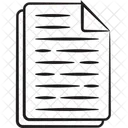 File Paper Data Icon