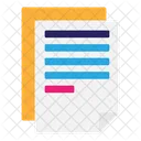 File Paper Data Icon