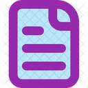 Document File Paper Icon