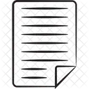 File Paper Data Icon