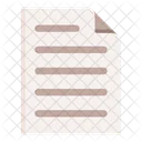 Document Paper Sheet Icon