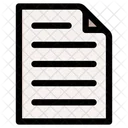 Document Paper Sheet Icon